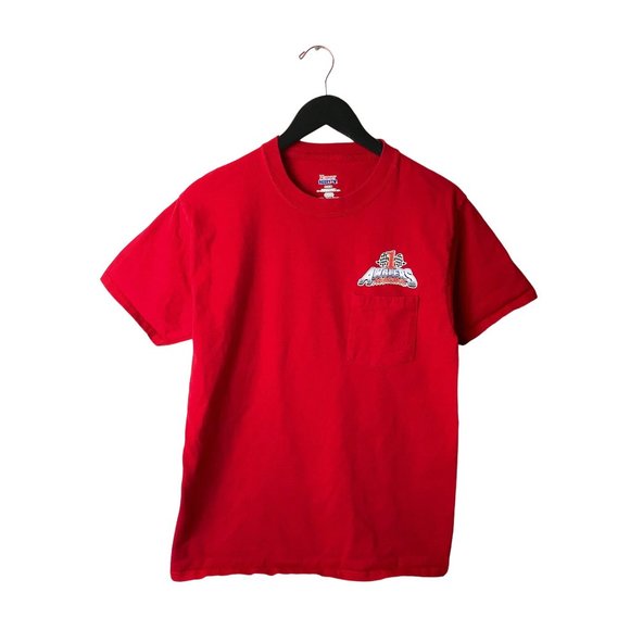 Anaheim California Anglers Marine Boat T Shirt Bony Fish Boat Adult Red Medium - Picture 2 of 15